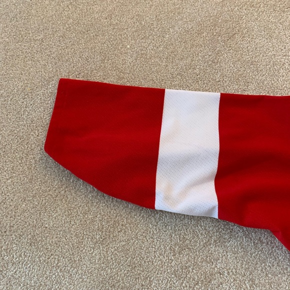 Hockey Jersey Wings Mens League Size XL Red - Picture 5 of 8